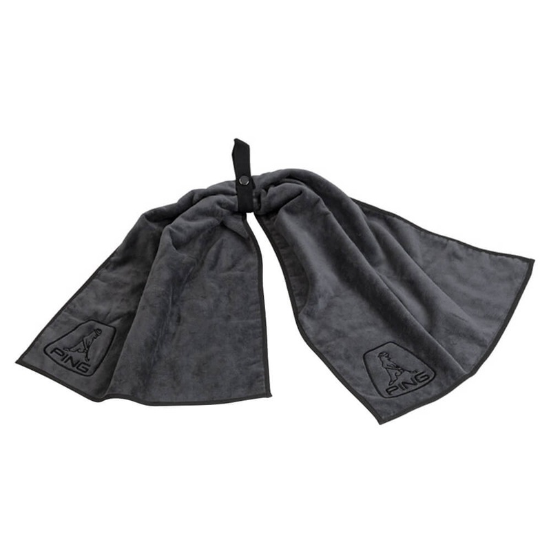 PING Bow Tie Towel Gray