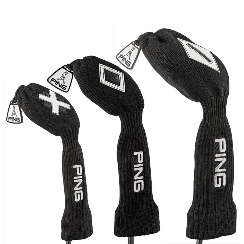PING Knit Headcover Driver Black
