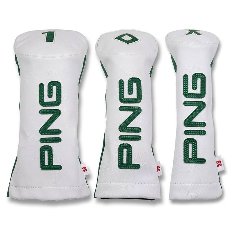 PING Looper Headcover Driver White/Green