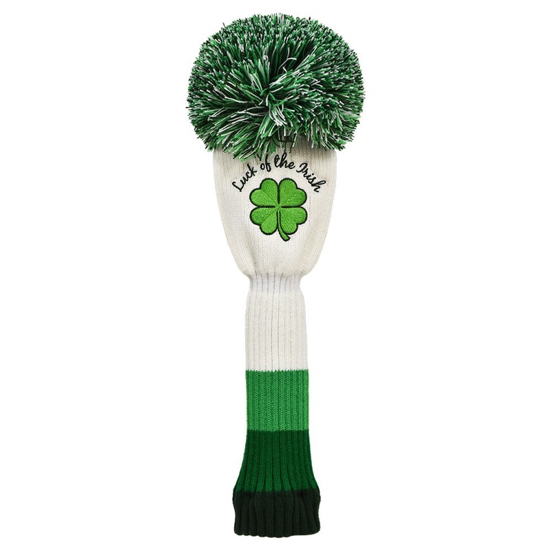 PRG Originals Luck of the Irish POM Headcover Driver White/Green
