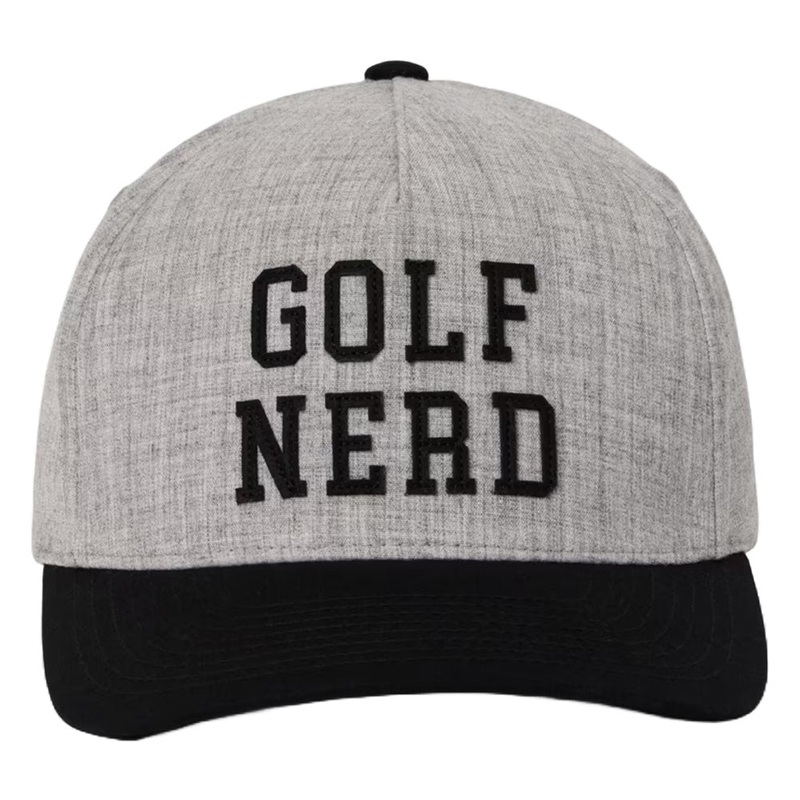 TravisMathew On Course Snapback Golf Cap Heather Gray – SS25 Men One Size Fits All