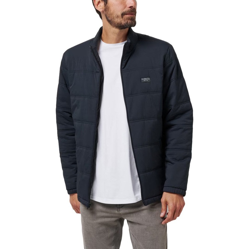 TravisMathew Palisades Puffer Golf Jacket Black – FW24 Men Small
