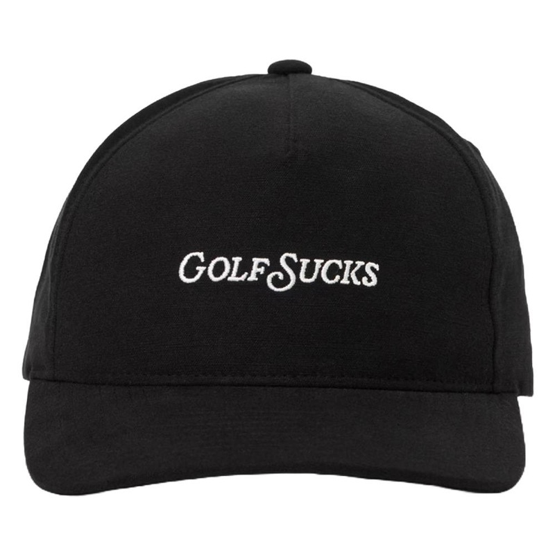 TravisMathew Sucks Snapback Golf Cap Black – SS25 Men One Size Fits All
