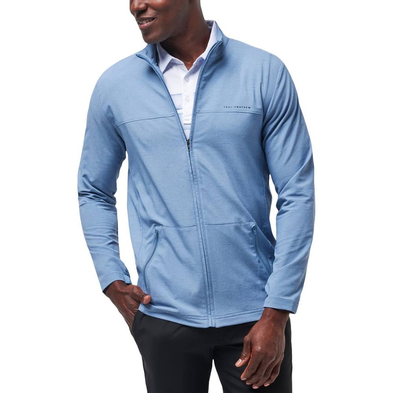 TravisMathew Valley View Golf Jacket Coronet – SS24 Men Small
