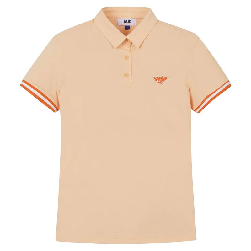 WAAC Athletic Flying Waacky Pique Golf Polo Orange – SS24 Women X-Small