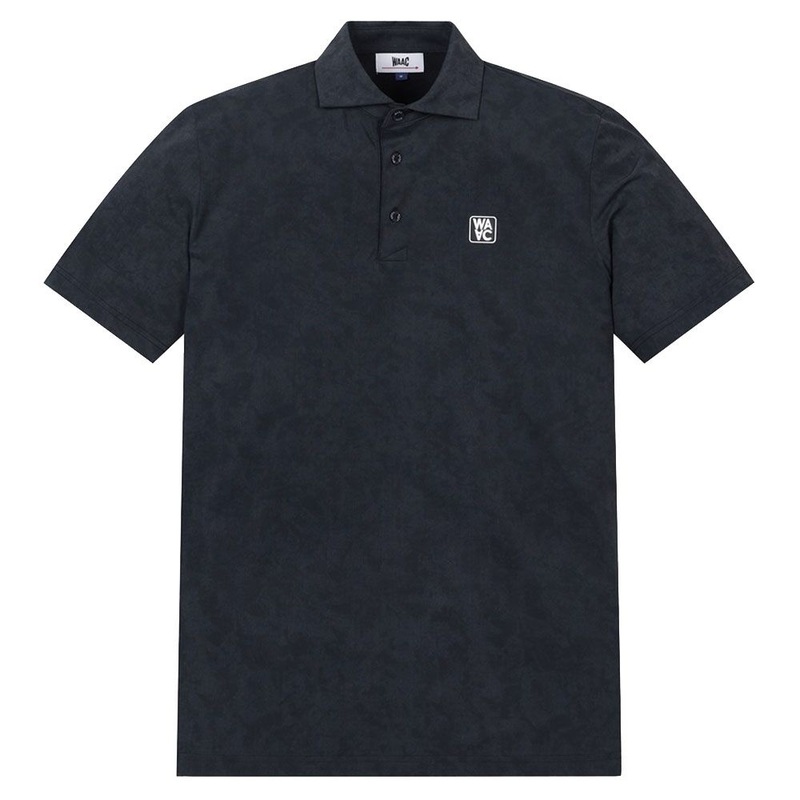 WAAC Athletic Mist Stretch Golf Polo Dark Gray – SS24 Men Small