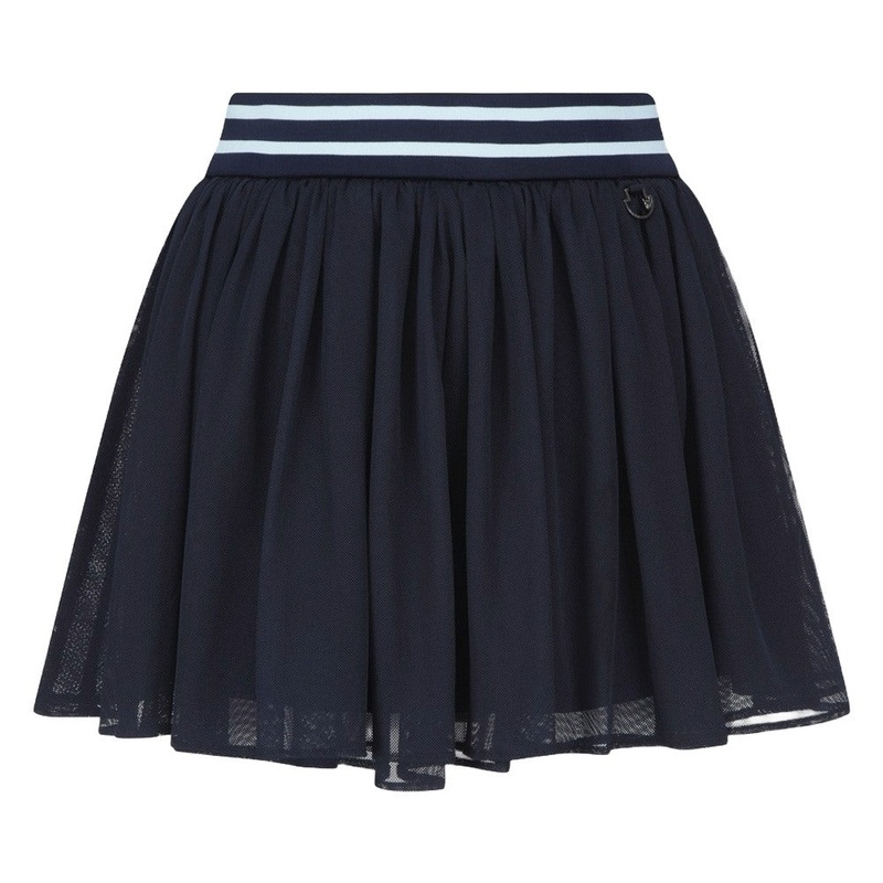 WAAC Mesh Gather Band Golf Skort Dark Navy – FW24 Women 24