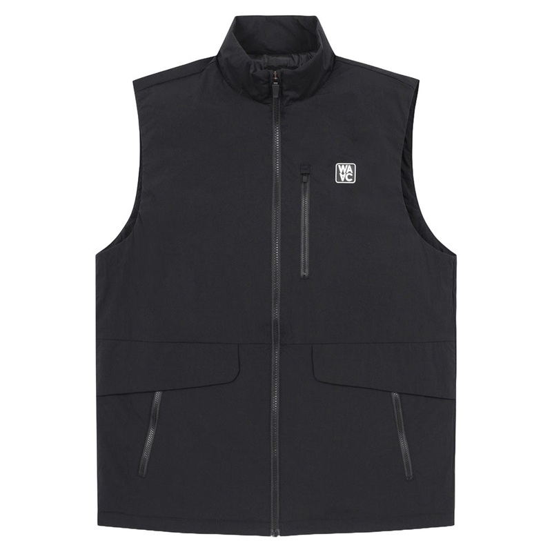 WAAC Thin Padding Golf Vest Black – FW24 Men Small