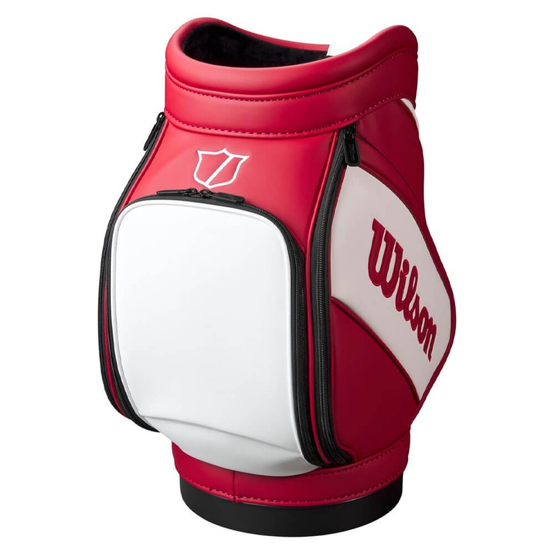 Wilson Range Caddy Bag – 25 Red/White