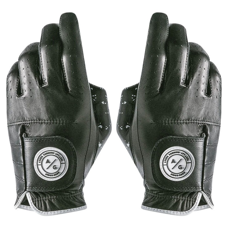 Asher Golf Glove Jet Black – 23 Men Fit to Left Hand Small