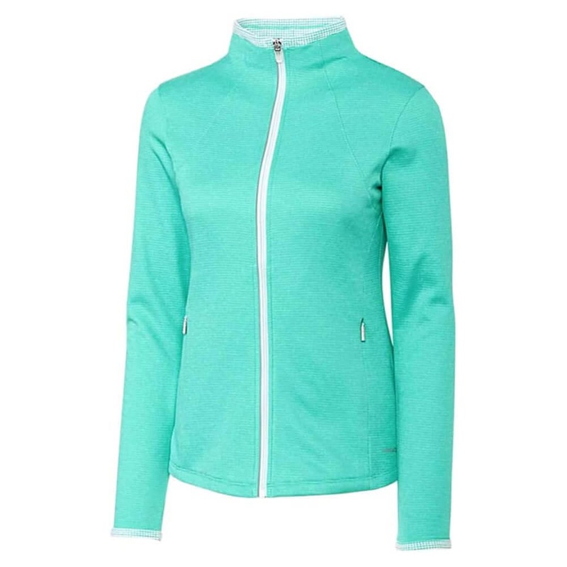 Cutter and Buck Annika LS Brisk Full Zip Golf Jacket Glass – 17 Women Small