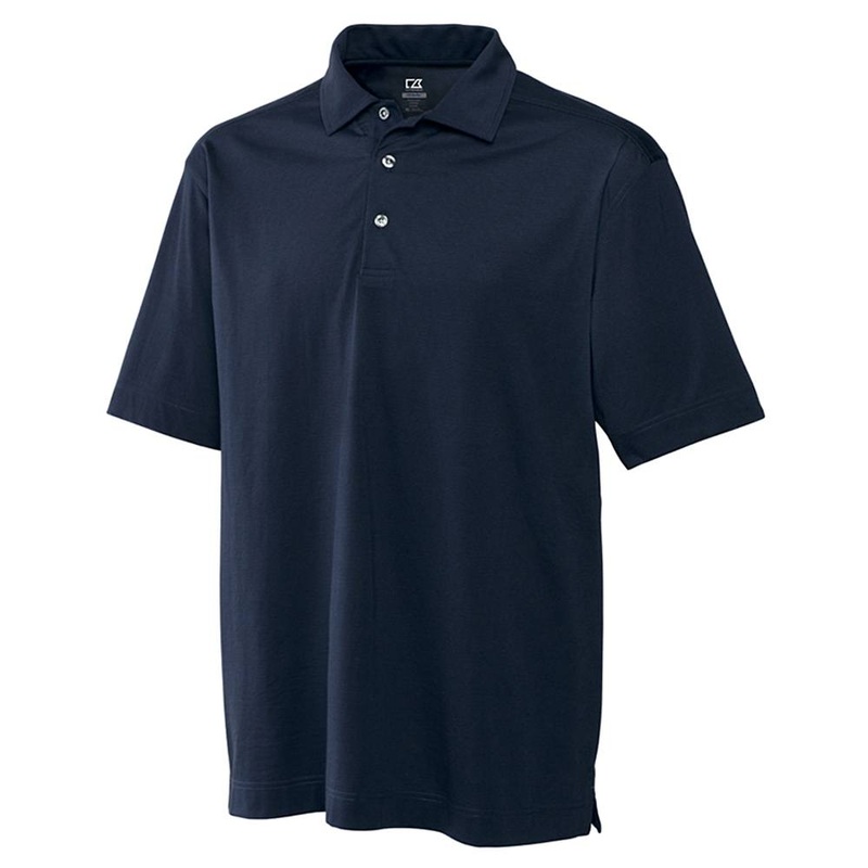 Cutter and Buck DryTec Medina Tonal Stripe Golf Polo (Big and Tall) Navy Blue – SS16 Men X-Large Big