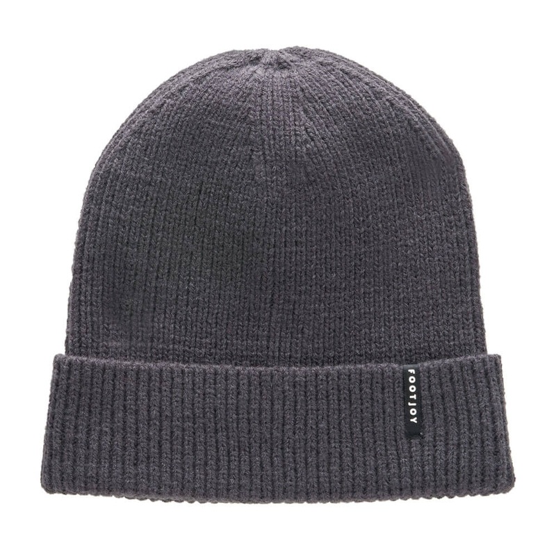 FootJoy Cuffed Golf Beanie Charcoal – FW24 Men One Size Fits All