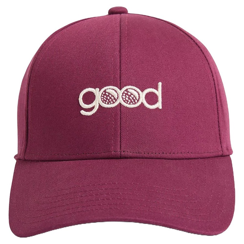 GoodGood Golf Wild Berry Golf Cap Red/White – FA24 Men One Size Fits All