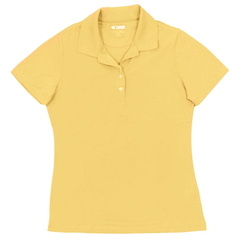 Greg Norman Performance Micro Pique Golf Polo Previous Season Crystal – SS16 Women X-Small