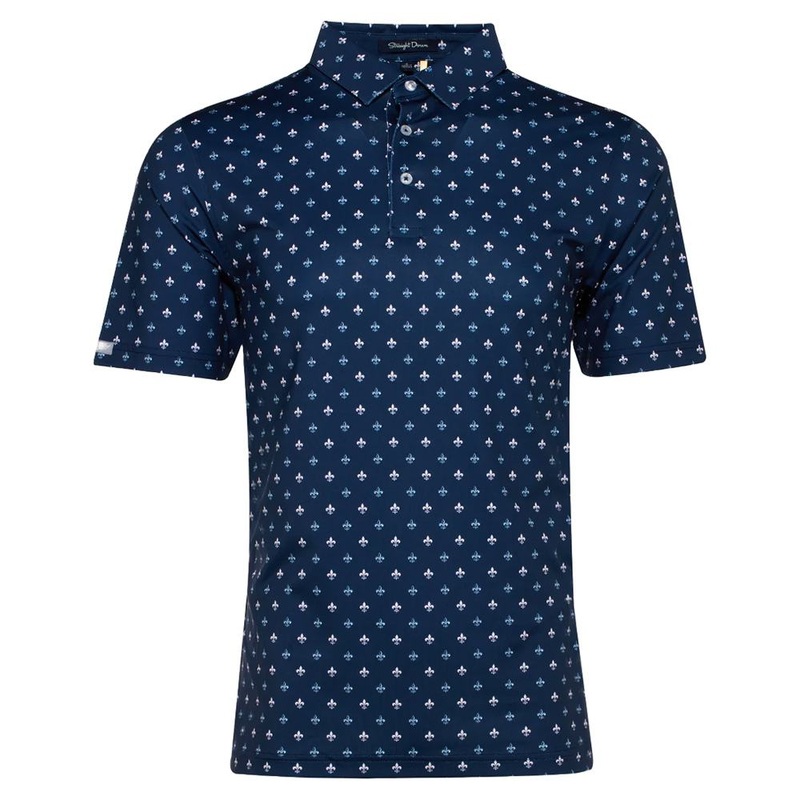 Straight Down Bourbon Street Golf Polo New Indigo – FW24 Men Medium
