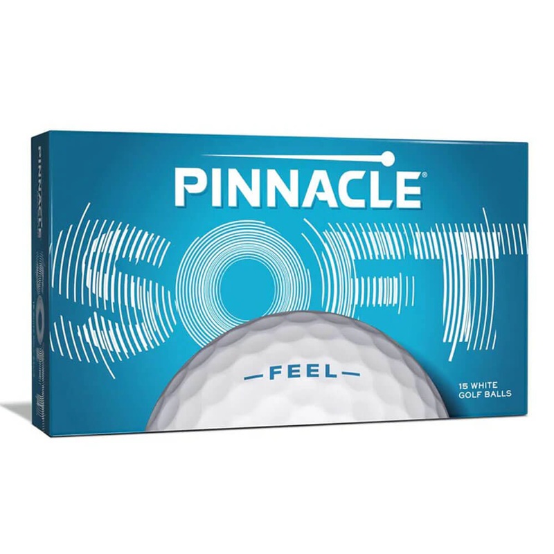 Titleist – Pinnacle Soft 15 Balls Pack Golf Balls 15 Balls White