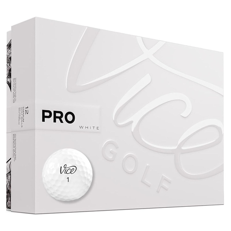 Vice Golf Pro Golf Balls 1 Dozen White