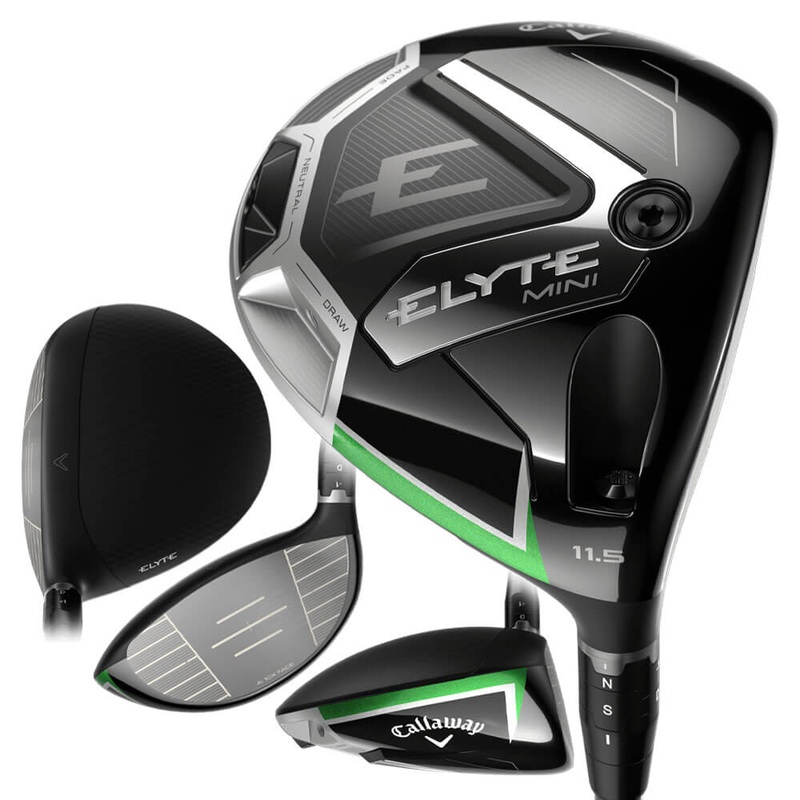 Callaway Elyte Mini Driver 340cc – 25 Men Right – 11.5 Project X Denali Charcoal 50 Graphite – Regular