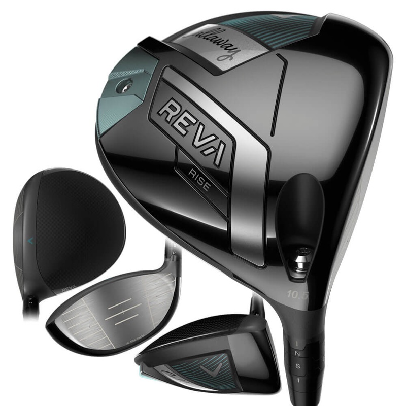 Callaway Reva Rise Driver 460cc – 25 Women Right – 10.5 UST Mamiya LIN-Q 40 Ladies Graphite – Ladies