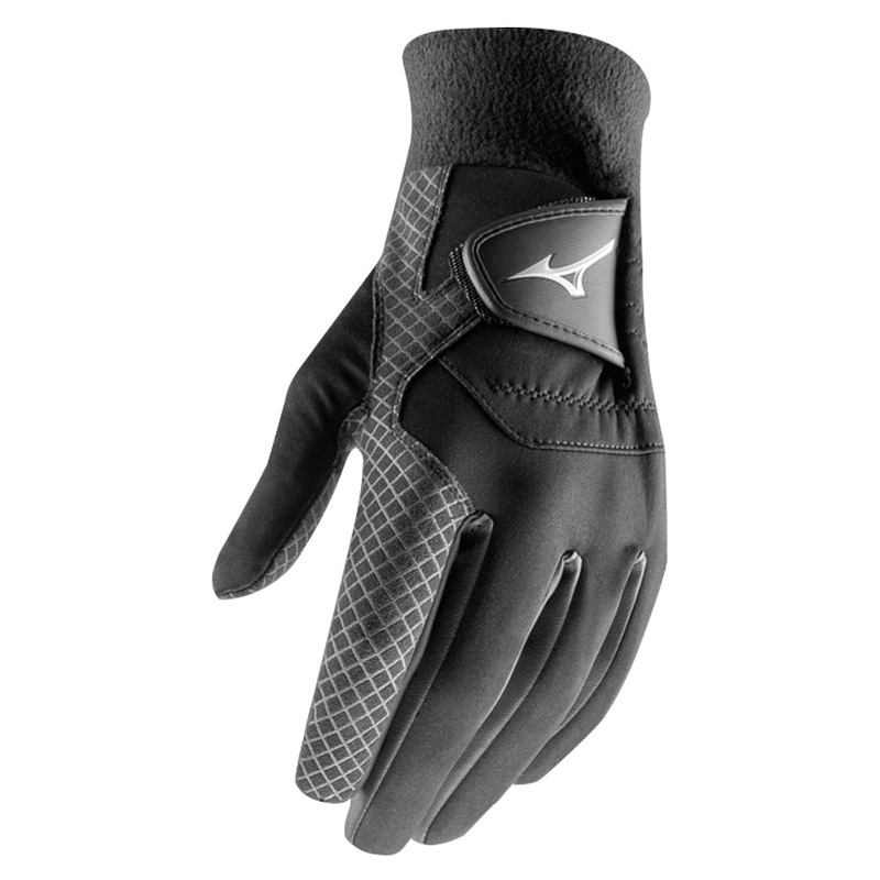 Mizuno Thermagrip Golf Glove Pair Black – 19 Men Fit to Right and Left Hand X-Small
