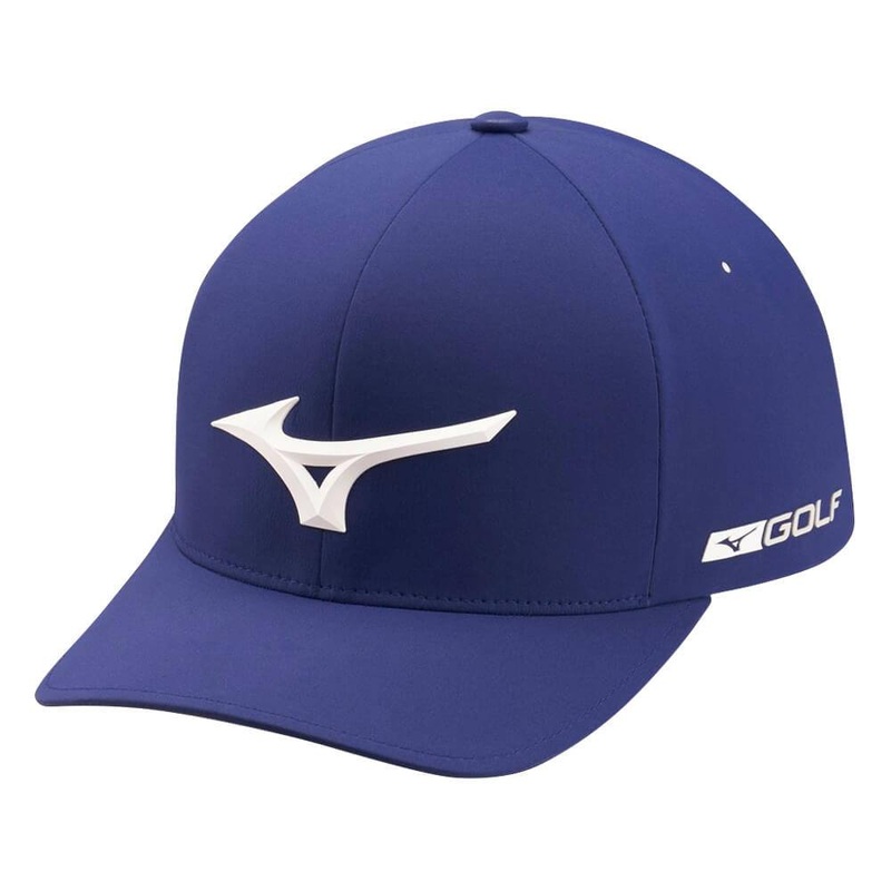 Mizuno Tour Delta Fitted Golf Cap Royal – 22 Men Small/Medium
