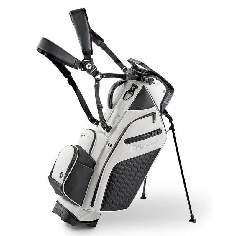 Motocaddy Elite Flex Stand Bag – 25 White/Black