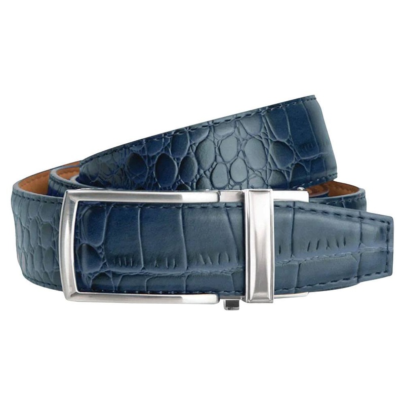 Nexbelt Alligator V2 Golf Belt Navy – 24 Men Cut to Fit up to 45