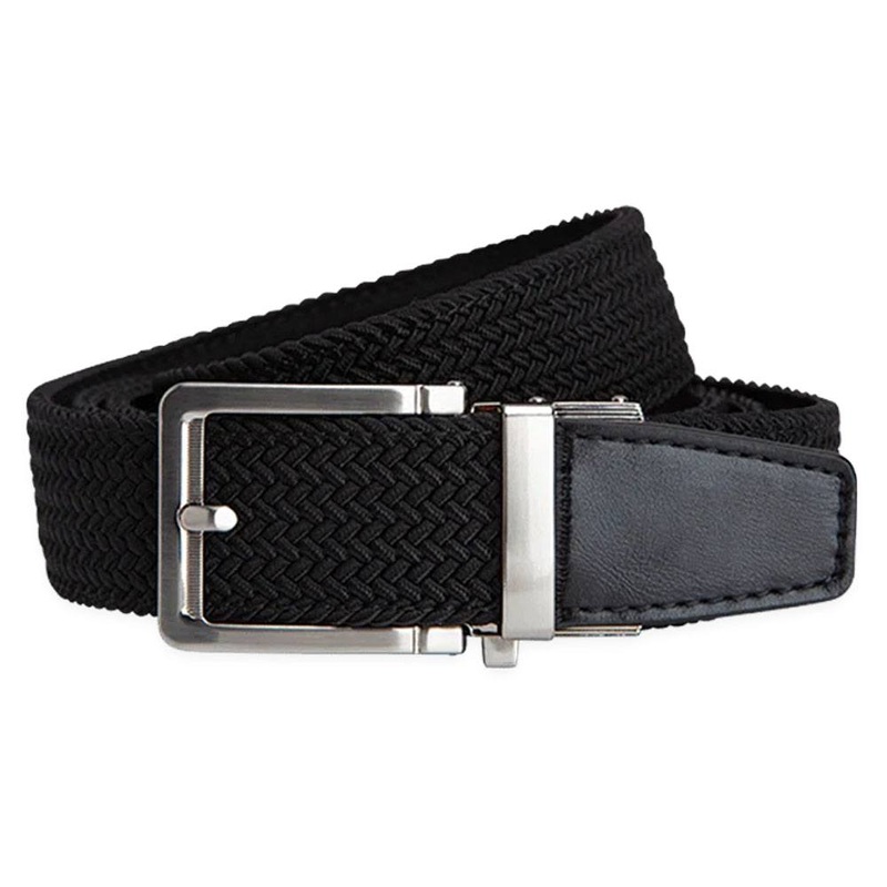 Nexbelt Braided Golf Belt Black – 23 Men Cut to Fit up to 50