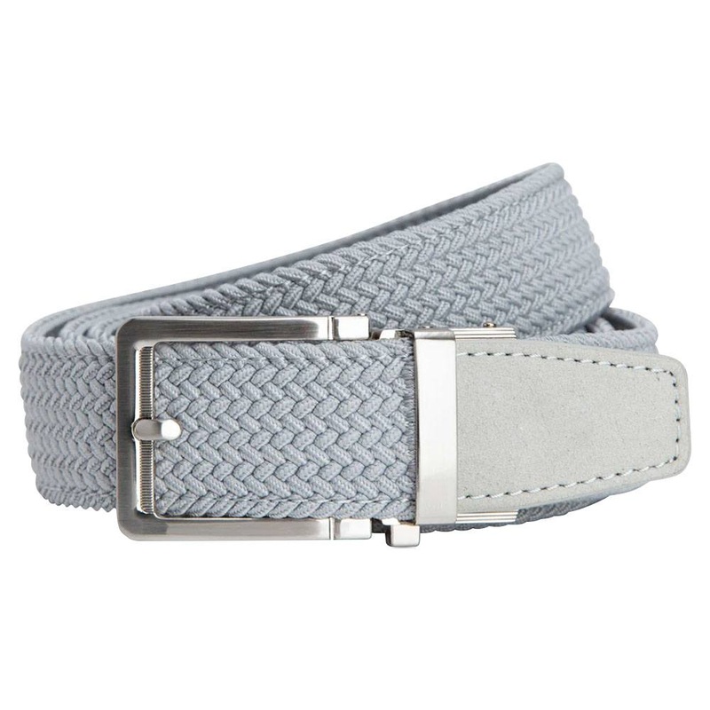 Nexbelt Braided Golf Belt Cool Gray – 23 Men Cut to Fit up to 50