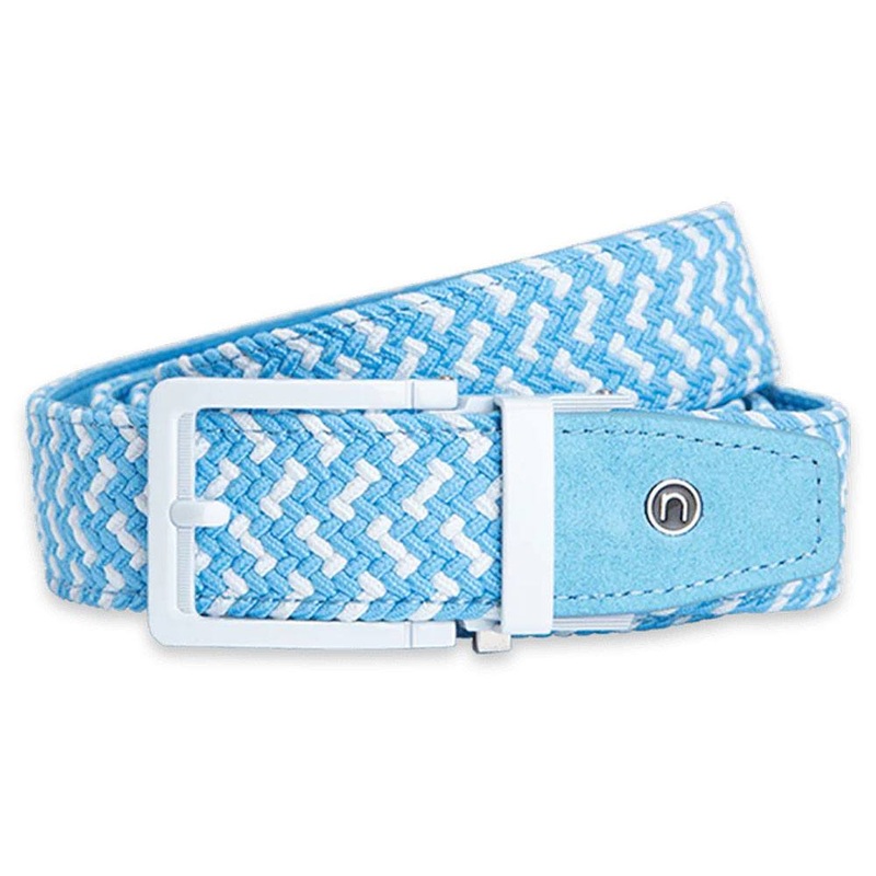Nexbelt Braided Golf Belt Sky – 23 Men Cut to Fit up to 50