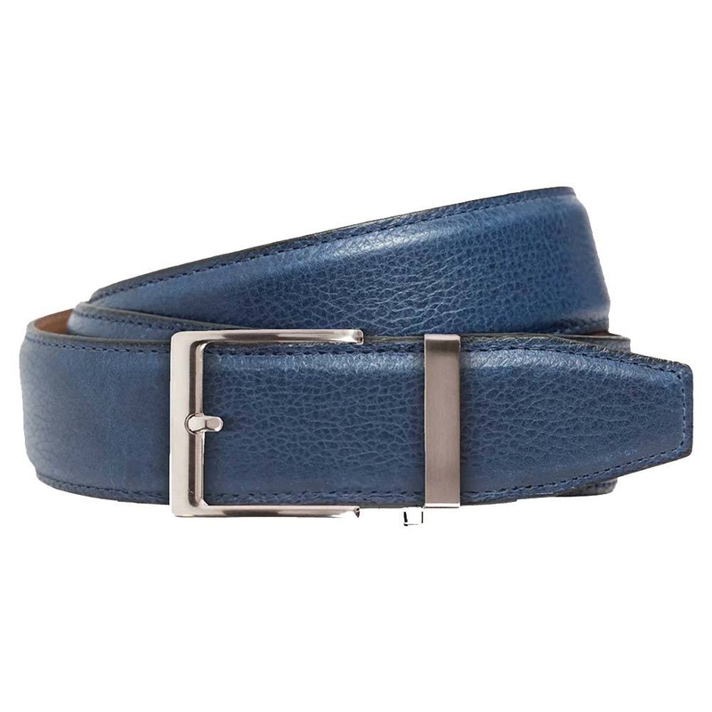 Nexbelt Rowland Thomas Golf Belt Pebble Denim – 24 Men Cut to Fit up to 45