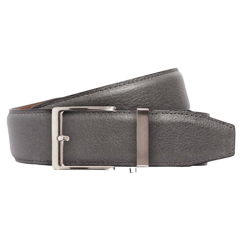 Nexbelt Rowland Thomas Golf Belt Pebble Gray – 24 Men Cut to Fit up to 45