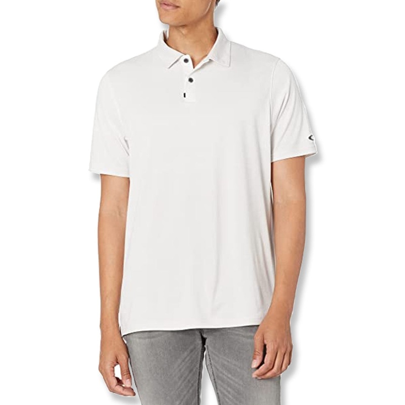 Oakley Against Grain Golf Polo White Heather – SS21 Men Small