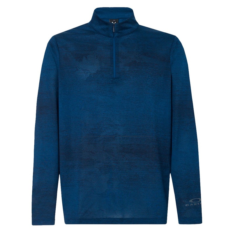 Oakley Contender Half Zip Golf Pullover Poseidon Dark Heather – SS21 Men Small