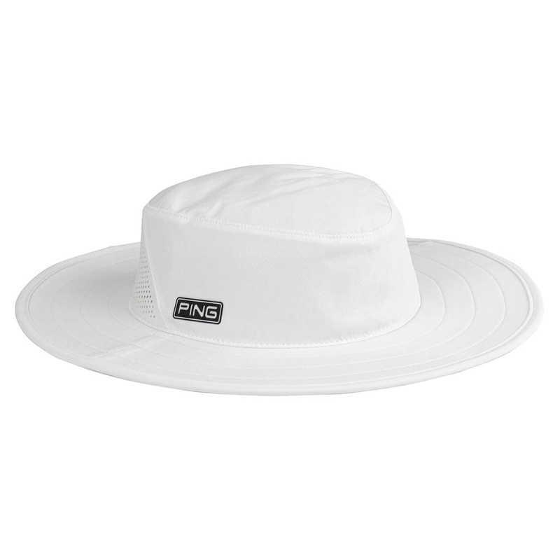 PING Boonie 241 Golf Hat White – 24 Men One Size Fits All