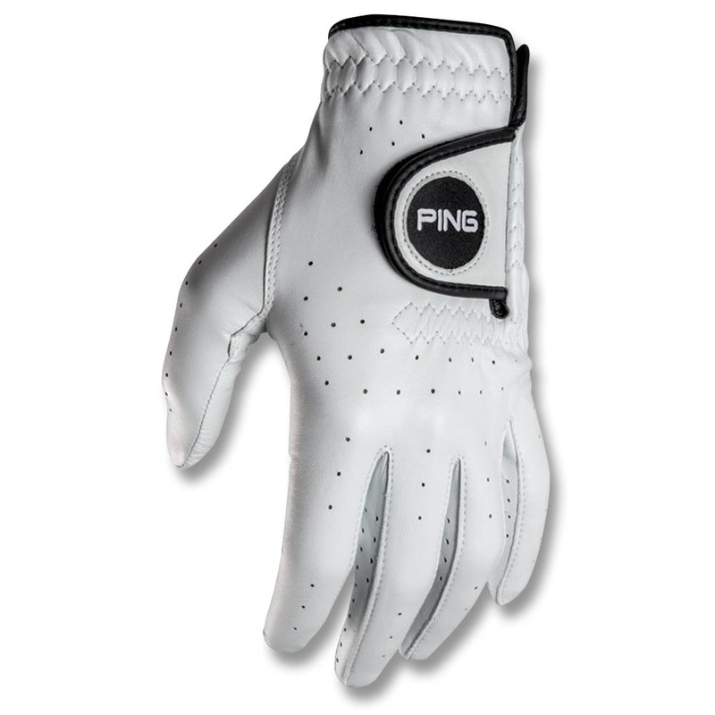 PING Tour 201 Golf Glove White – 22 Men Fit to Left Hand Regular Small