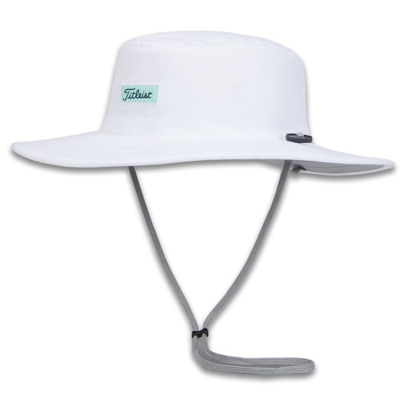 Titleist Charleston Aussie Golf Hat White/Sea Glass/Navy – 24 Men One Size Fits All