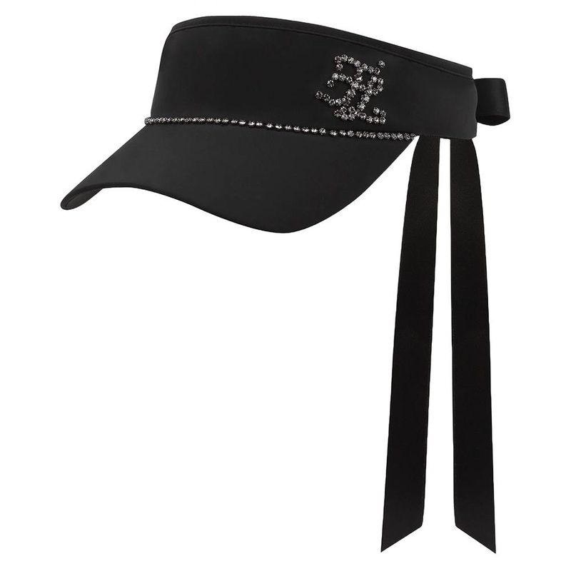 Callaway Crystal Chain Golf Visor Black – 24 Women One Size Fits All