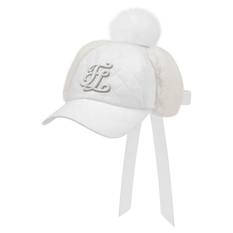 Callaway Quilted Ear Muff Golf Cap White – 24 Women One Size Fits All