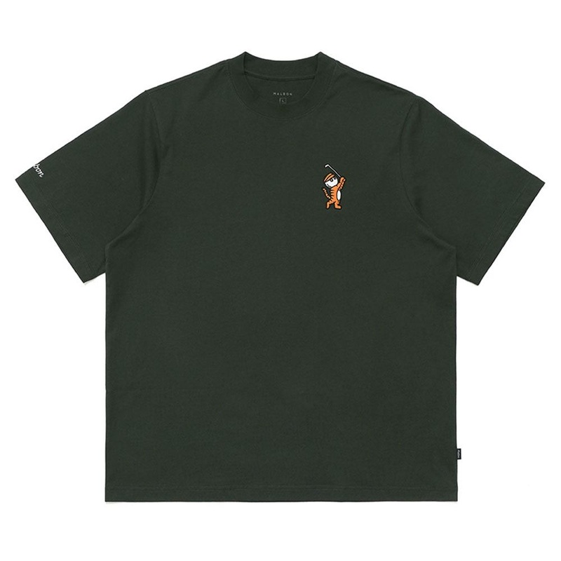 Callaway Tiger Buckets T-Shirt Hunter Green – 24 Men Small
