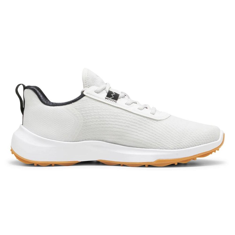 PUMA Fusion Crush Sport Spikeless Golf Shoes Feather Gray/Black – 24 Men Medium 7