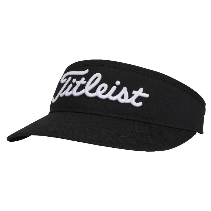Titleist Players Classic Golf Visor Black/White – 24 Men One Size Fits All