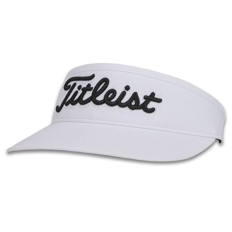 Titleist Players Classic Golf Visor White/Black – 24 Men One Size Fits All
