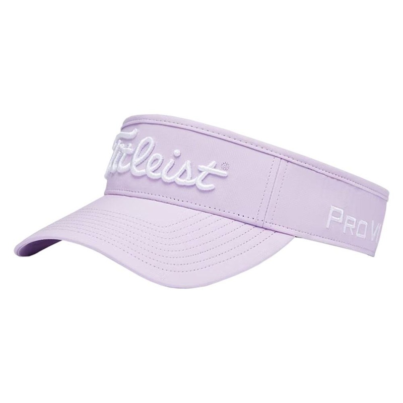 Titleist Tour Performance Staff Collection Golf Visor Purple Cloud/White – 23 Men One Size Fits All