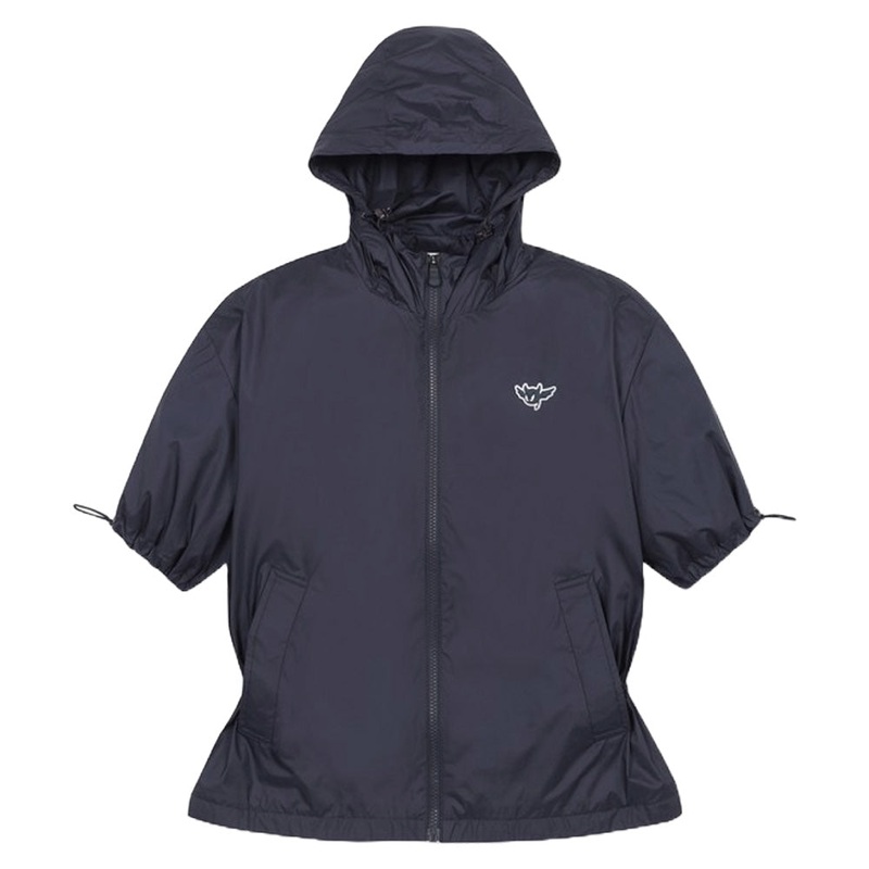 WAAC Zip Hoodie Shortsleeve Golf Jacket Dark Navy – 24 Women X-Small