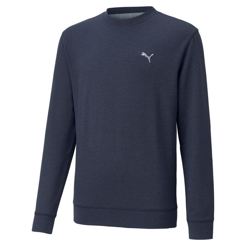 Boy’s CLOUDSPUN Crewneck Golf Sweatshirt Heartfelt Heather XS
