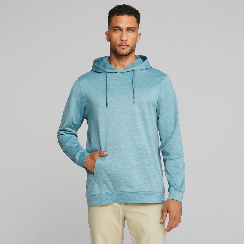CLOUDSPUN Progress Golf Hoodie High Rise Heather S