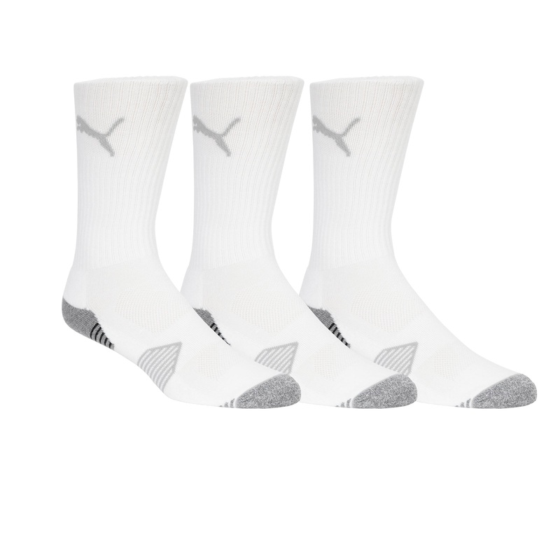 Puma Essential Crew Cut 3 Pair Pack Golf Socks Puma Black S
