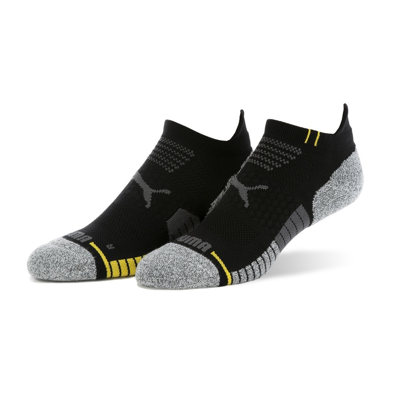 Puma Tech Single Tab Golf Socks Black / Fiery Red S